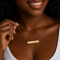 Personalized Bar Necklace
